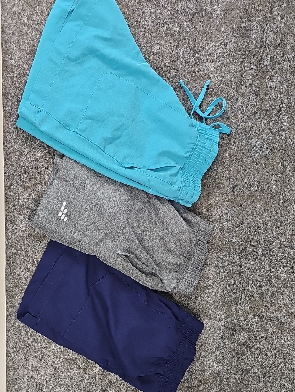 BCG Shorts, Lot of 3, Various Styles, Blues & Gray, Size XS, Great Condition